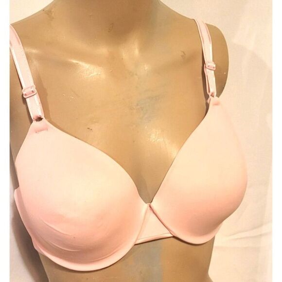 Seamless T-Shirt Bra Warner's 36B Pink - Picture 1 of 5